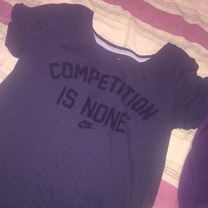 A Nike shirt
